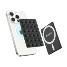 AmBand Magnetic Phone Grip for iPhone 12-17, MagSafe & Wireless Charging