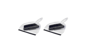 Amazon Basics Mini Dustpan & Brush Set