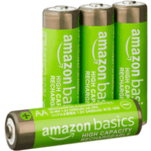 Amazon Basics Rechargeable AA Batteries
