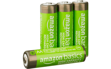 Amazon Basics Rechargeable AA Batteries