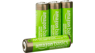 Amazon Basics Rechargeable AA Batteries