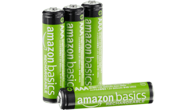 Amazon Basics Rechargeable AAA Batteries
