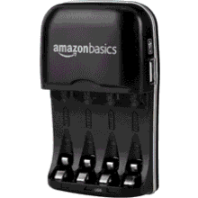 Amazon Basics Rechargeable Battery Charger