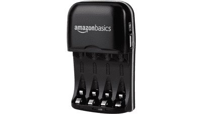 Amazon Basics Rechargeable Battery Charger