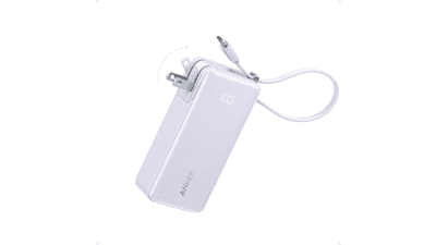 Anker Nano 3-in-1 10,000mAh Portable Charger with USB-C Cable