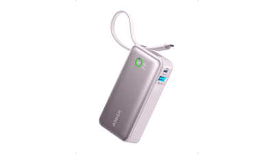 Anker Nano Power Bank 10,000mAh Portable Charger with USB-C Cable