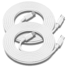 Apple USB‑C to USB‑C 10ft 100W Fast Charging Cable (2 Pack)
