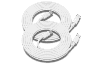 Apple USB‑C to USB‑C 10ft 100W Fast Charging Cable (2 Pack)