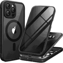 BERFY iPhone 12 Pro Max MagSafe Case with Privacy Screen