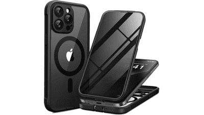 BERFY iPhone 12 Pro Max MagSafe Case with Privacy Screen