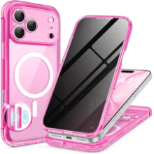 BERFY iPhone 17 Pro Case with MagSafe & Privacy Screen