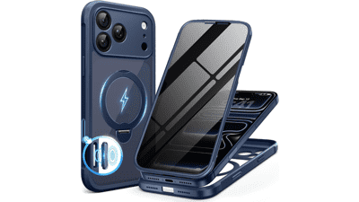 BERFY iPhone 17 Pro MagSafe Case with Privacy Screen