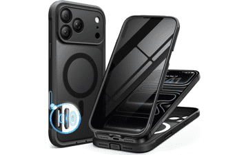 BERFY iPhone 17 Pro Max Case with Privacy Screen