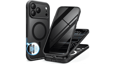 BERFY iPhone 17 Pro Max Case with Privacy Screen