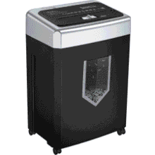 Bonsaii 15‑Sheet Heavy‑Duty Crosscut Paper Shredder