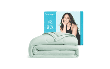 Breescape Cooling Comforter Blanket – Breathable Summer Bedding