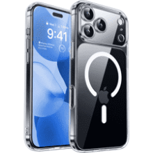 CANSHN Clear iPhone 17 Pro Max Magnetic Case