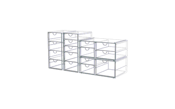 Caktraie 16-Drawer Makeup Organizer