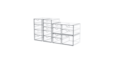 Caktraie 16-Drawer Makeup Organizer