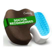 ComfiLife Gel & Memory Foam Seat Cushion – Back Pain Relief