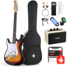 Donner 39" Left-Handed Electric Guitar Kit