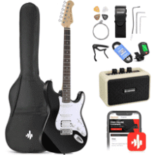 Donner DST-100B 39" Electric Guitar Starter Kit