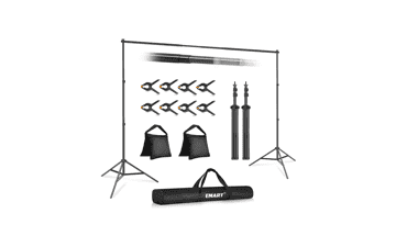 EMART 10x7ft Photo Studio Backdrop Stand Kit