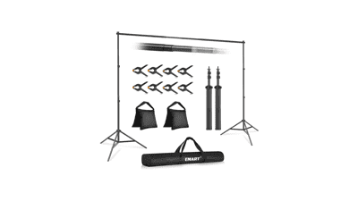 EMART 10x7ft Photo Studio Backdrop Stand Kit
