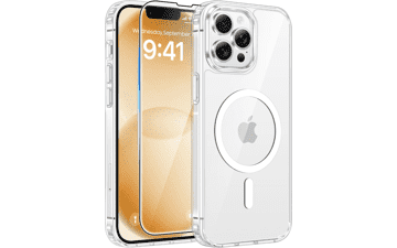 FNTCASE iPhone 13 Pro Magnetic Clear Shockproof Case