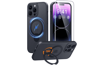 FNTCASE iPhone 14 Pro Max Magnetic Stand Case