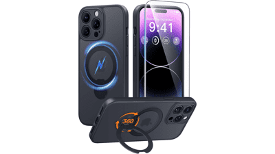 FNTCASE iPhone 14 Pro Max Magnetic Stand Case