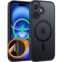 FNTCASE iPhone 16 Plus Matte Shockproof Case