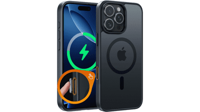 FNTCASE iPhone 16 Pro Magnetic Matte Protective Case