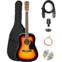 Fender Classic Dreadnought Acoustic Guitar Bundle