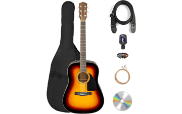 Fender Classic Dreadnought Acoustic Guitar Bundle