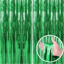 Green Streamer Backdrop Pack