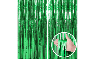Green Streamer Backdrop Pack