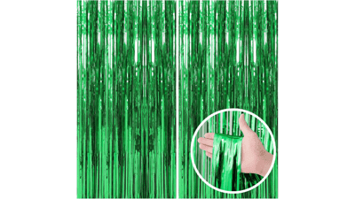 Green Streamer Backdrop Pack