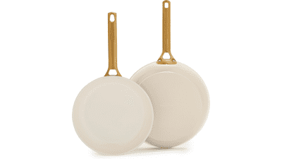 GreenPan Swift 10" & 12" Nonstick Frying Pan Set – PFAS-Free, Oven Safe