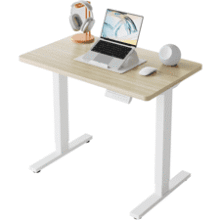 HUANUO 32" Electric Standing Desk – Adjustable Height, 4 Memory Settings