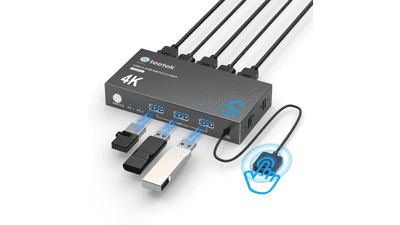Hearvo 4K HDMI KVM Switch