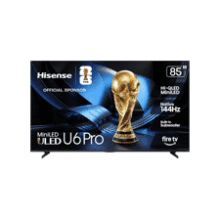 Hisense 85" U6 Pro Mini‑LED 4K TV