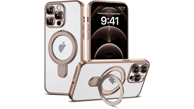 IPhone 12 Pro Max Magnetic Ring Stand Case