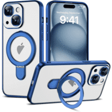 IPhone 15 Magnetic Ring Stand Case