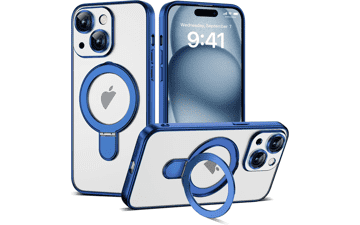 IPhone 15 Magnetic Ring Stand Case