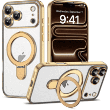 IPhone 17 Pro Max Magnetic Ring Stand Case