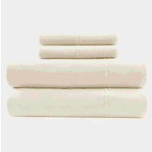 Intelligent Design Cotton Jersey Sheet Set – Full Oatmeal, 4 Pieces