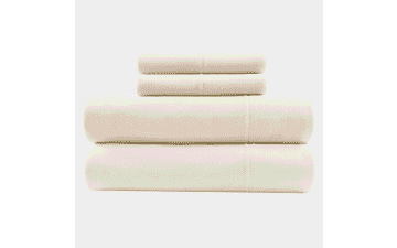 Intelligent Design Cotton Jersey Sheet Set – Full Oatmeal, 4 Pieces