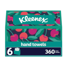 Kleenex Paper Hand Towels 6-Box Pack (360 Tissues)