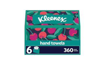 Kleenex Paper Hand Towels 6-Box Pack (360 Tissues)